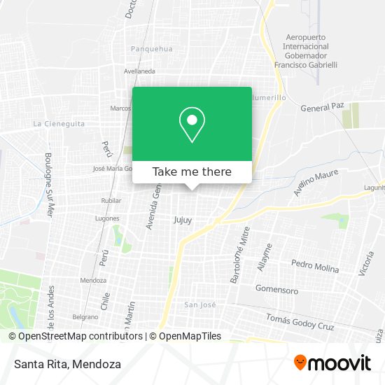 Mapa de Santa Rita