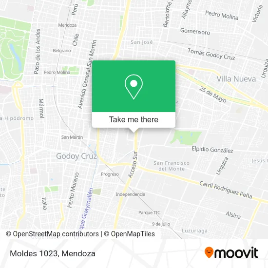 Moldes 1023 map