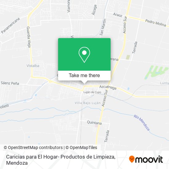 Caricias para El Hogar- Productos de Limpieza map