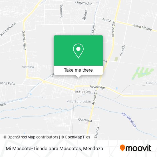 Mapa de Mi Mascota-Tienda para Mascotas