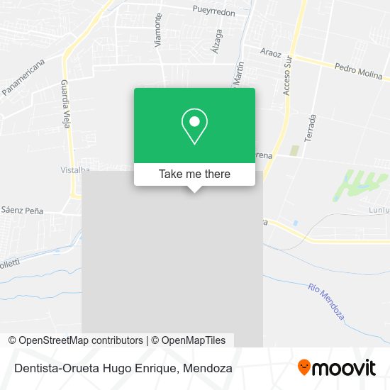 Mapa de Dentista-Orueta Hugo Enrique