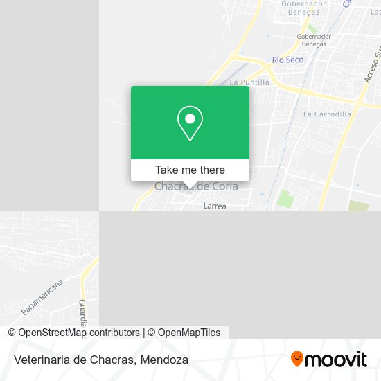 Mapa de Veterinaria de Chacras