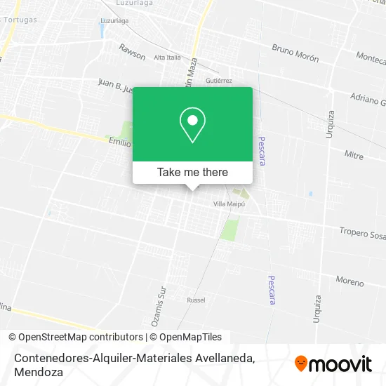 Contenedores-Alquiler-Materiales Avellaneda map
