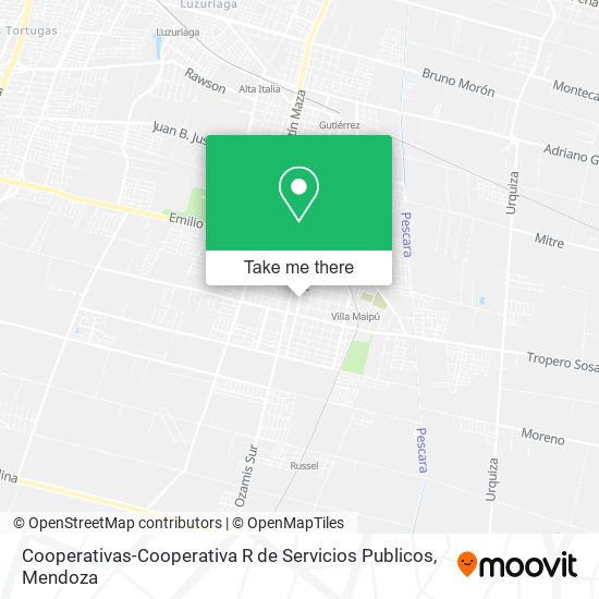 Cooperativas-Cooperativa R de Servicios Publicos map