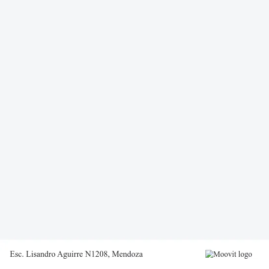 Mapa de Esc. Lisandro Aguirre N1208
