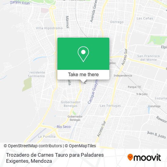 Trozadero de Carnes Tauro para Paladares Exigentes map