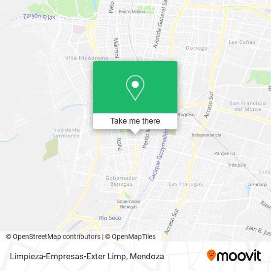 Limpieza-Empresas-Exter Limp map