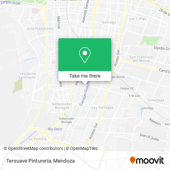 Mapa de Tersuave Pinturería