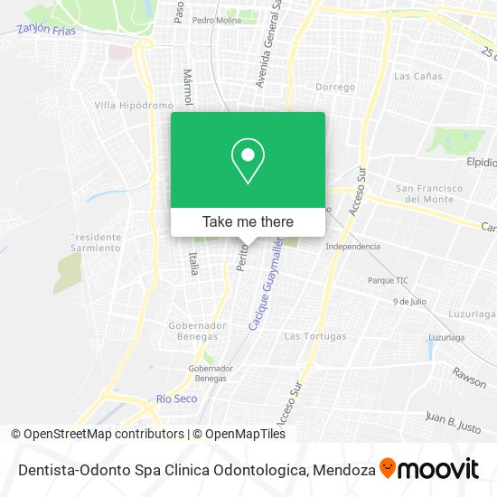 Dentista-Odonto Spa Clinica Odontologica map