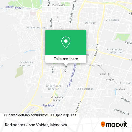 Radiadores Jose Valdes map