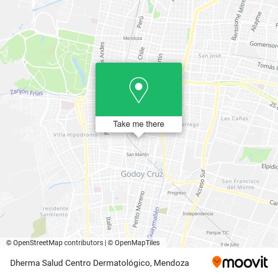 Mapa de Dherma Salud Centro Dermatológico