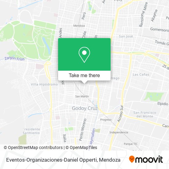 Mapa de Eventos-Organizaciones-Daniel Opperti