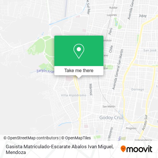 Gasista Matriculado-Escarate Abalos Ivan Miguel map