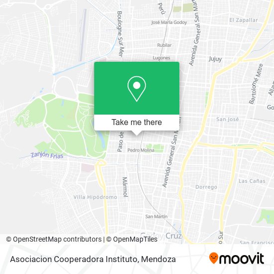 Asociacion Cooperadora Instituto map