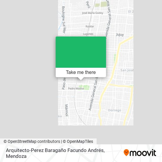 Arquitecto-Perez Baragaño Facundo Andrés map