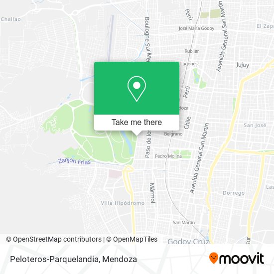 Mapa de Peloteros-Parquelandia
