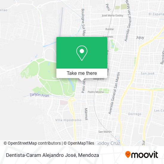 Mapa de Dentista-Caram Alejandro José
