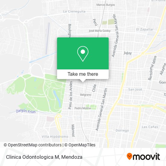 Mapa de Clinica Odontologica M
