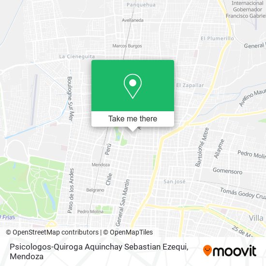 Psicologos-Quiroga Aquinchay Sebastian Ezequi map