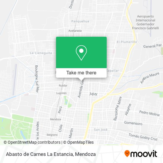 Mapa de Abasto de Carnes La Estancia
