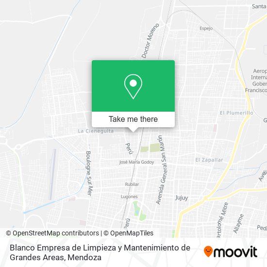 Blanco Empresa de Limpieza y Mantenimiento de Grandes Areas map