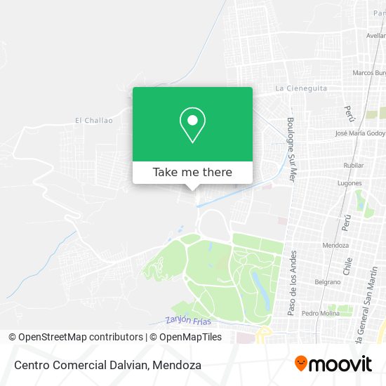 Centro Comercial Dalvian map