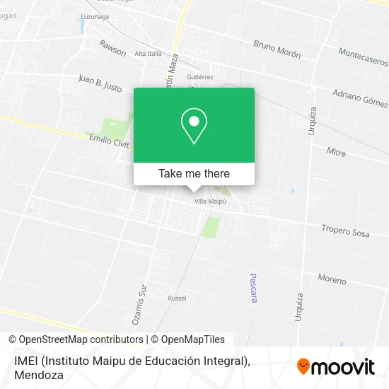 IMEI (Instituto Maipu de Educación Integral) map