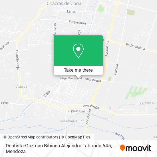 Dentista-Guzmán Bibiana Alejandra Taboada 645 map