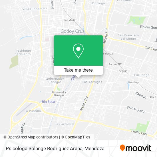 Psicóloga Solange Rodríguez Arana map