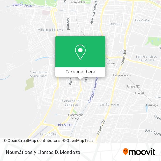 Neumáticos y Llantas D map