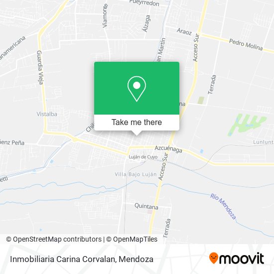 Inmobiliaria Carina Corvalan map