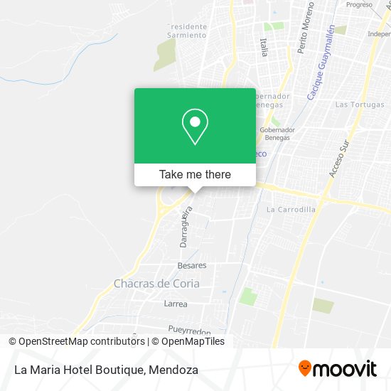 Mapa de La Maria Hotel Boutique
