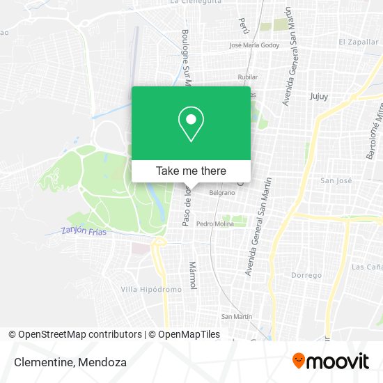 Mapa de Clementine