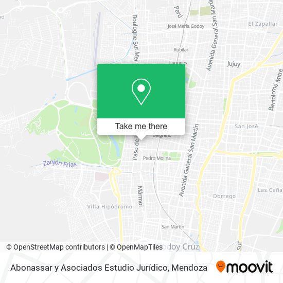 Abonassar y Asociados Estudio Jurídico map
