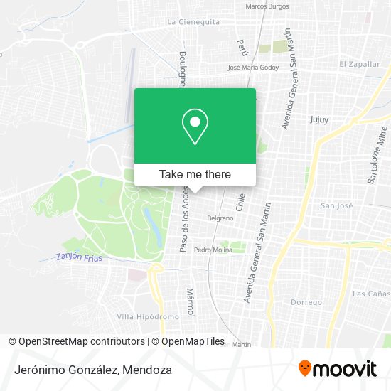 Mapa de Jerónimo González