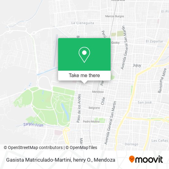 Gasista Matriculado-Martini, henry O. map