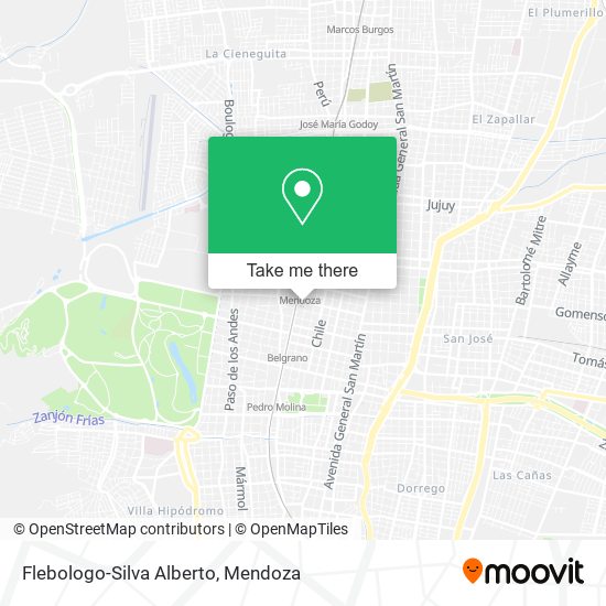 Mapa de Flebologo-Silva Alberto