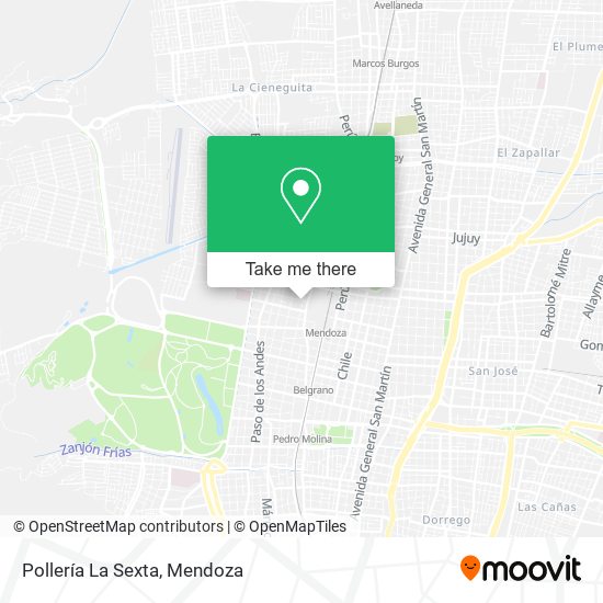 Pollería La Sexta map
