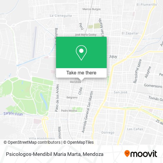Psicologos-Mendibil Maria Marta map