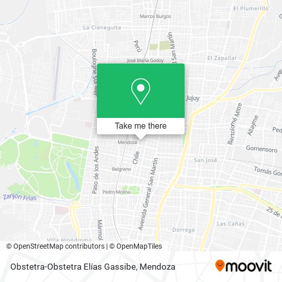 Obstetra-Obstetra Elías Gassibe map