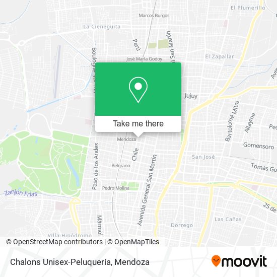 Chalons Unisex-Peluquería map