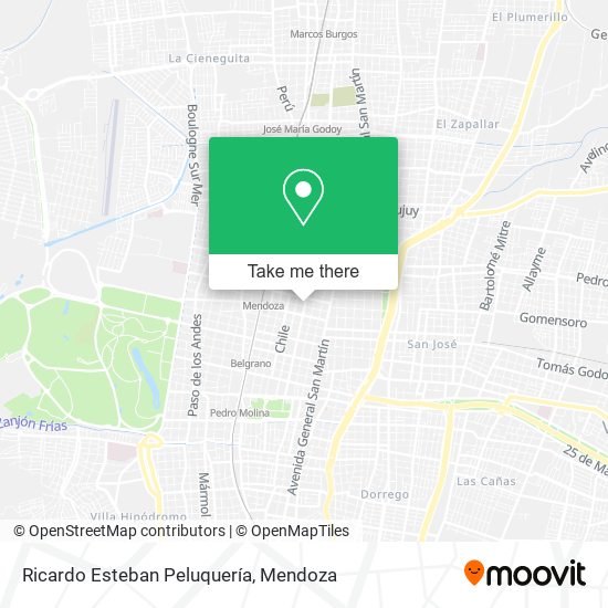Ricardo Esteban Peluquería map