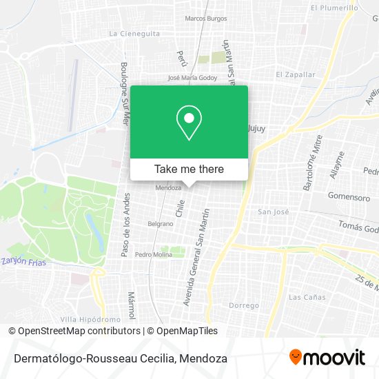 Dermatólogo-Rousseau Cecilia map