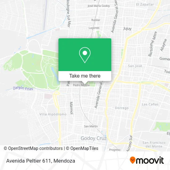 Avenida Peltier 611 map