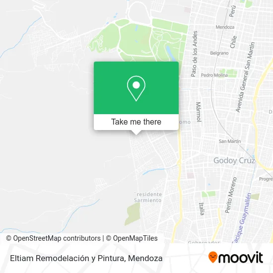 Eltiam Remodelación y Pintura map