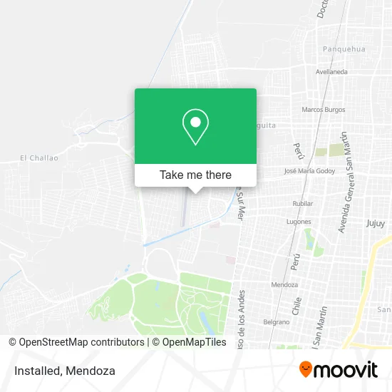 Installed map