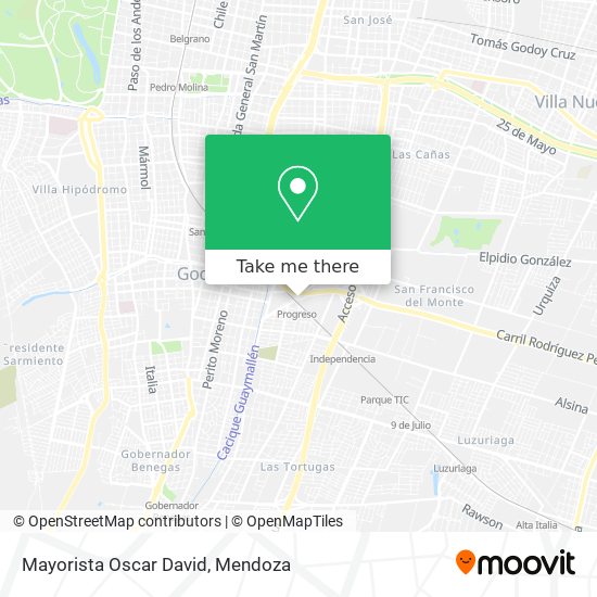 Mayorista Oscar David map