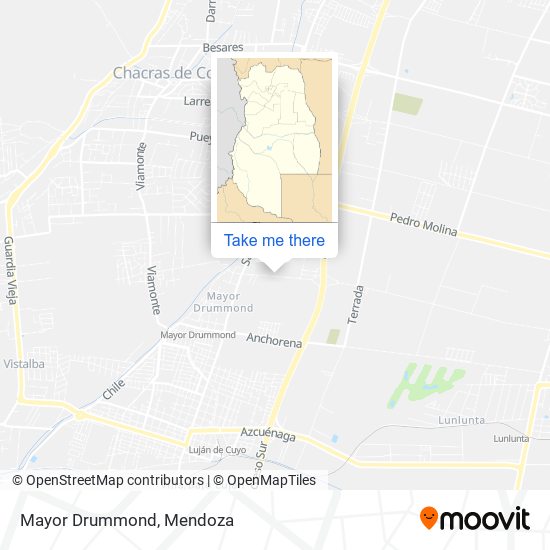 Mayor Drummond map