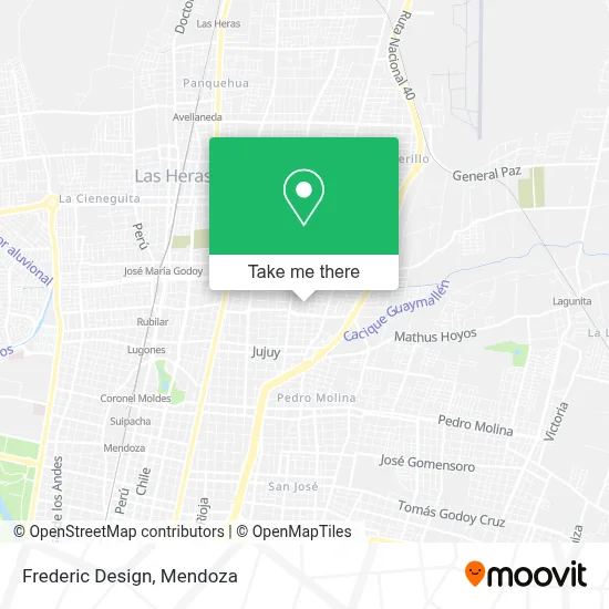 Frederic Design map