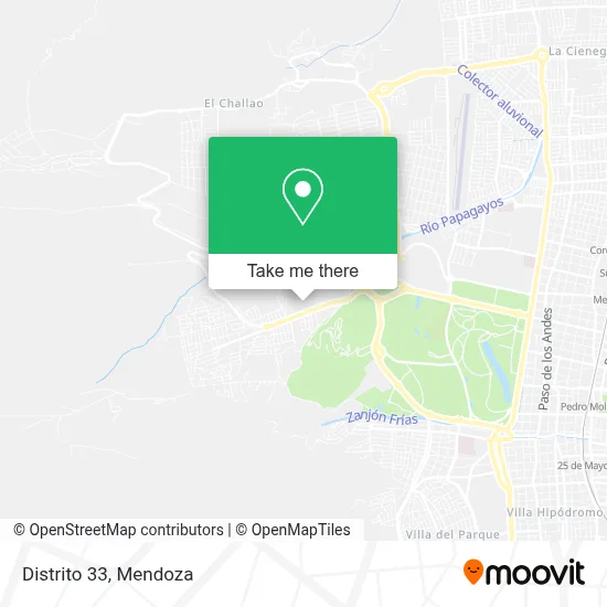 Distrito 33 map